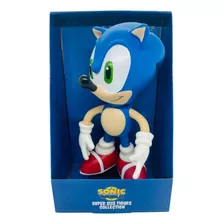 Boneco Sonic Articulado 25cm Vinil Brinquedo Caixa 