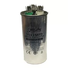 Capacitor Dual 35 + 2 Mf X 450 Vca Para Aire Acondicionado