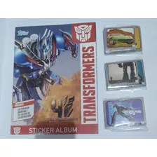 Transformers Album Figuritas Completo Topps A Pegar