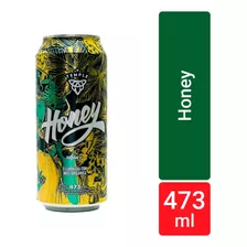 Cerveza Temple Honey Con Miel Orgánica Lata 473ml 