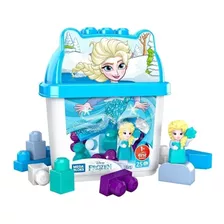 Mega Bloks - Balde De Blocos Frozen/ Elsa - Mattel