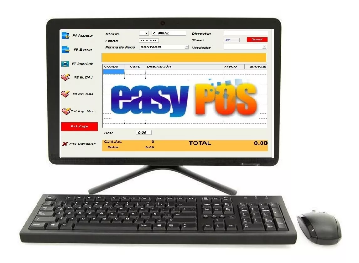 Easy Pos Software Factura Electronica + Rg 3685