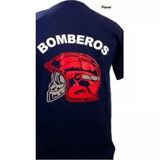 Remera Estampada Para Bomberos!!!! Modelo 75 Piscue