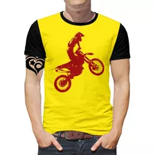 Camiseta Motocross Trilha Plus Size Enduro Masculina Roupa Y