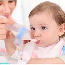 3 Cuchara Biberón Dosificador Alimentador Papilla Bebé 