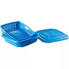 Hutzler Bitty Box Berry Keeper, 9 Oz, Azul (73bl)