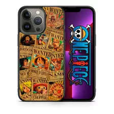 Funda Protectora Para iPhone One Piece Most Wanted Tpu Case 