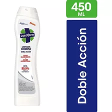 Limpiador Cremoso Blanqueador Doble Accion Lysoform 450ml X2