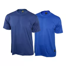 Kit 2 Camisetas Dry Fit Proteção Solar Uv 50+ Várias Cores