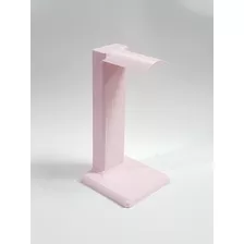 Apoio Para Fone De Ouvido 20 Cm Cor Da Luz Sem Luz Cor Rosa-claro