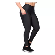 Calça Legging Feminina Fitness Com Bolsos Laterais Envio 24h