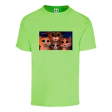 Playera Gato Con Botas Shrek Mod. 0001 12 Colores