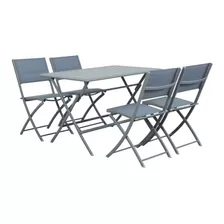 Juego De Comedor De Terraza Nina 4 Sillas Favatex