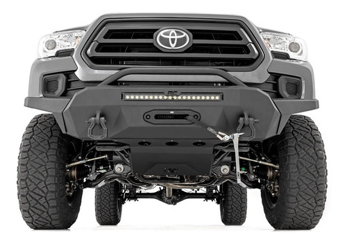 Defensa Bumper Delantera Rough Country Toyota Tacoma 2016-22 Foto 6