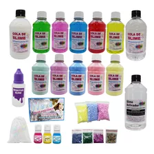 Super Colas Para Slime 10 Cores Black Friday Natal 