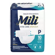 Fralda Descartável Geriátrica Mili P C10