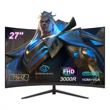 27'' Monitor Gamer Curvo 1ms Cr250dm 3000r Fhd Hdmi+vga