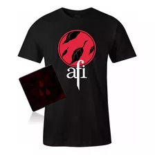 Playera Afi Punk Rock: Playera + Cd The Blood Digipack