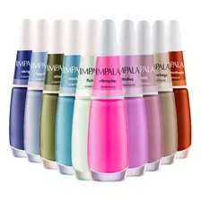 Impala Cor Da Sua Moda Kit C/ 10 Esmaltes Atacado Lançamento