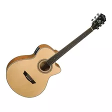 Guitarra Electro Acústica Washburn Ea-12 Con Afinado Cuota