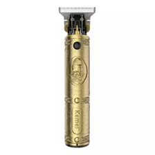 Aparador De Pelo Kemei Km-700b Dourado 100v/240v Envio Já