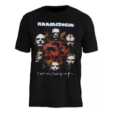 Camiseta Banda Rammstein Sehnsucht Preta - Oficina Rock ®