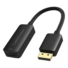 Active Dp A Hdmi Adaptador Hdr 4k-60hz Cablecreation Gold-pl