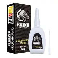 Pegante Instantáneo Rhino 60g Multiusos Ultrafuerte Rhino
