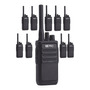 Intercomunicador Audifonos Para Moto Ejeas Q8 Ip67 1pc Bt5.2