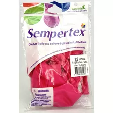 Bombas Globo R-12 Fashion Fucsia X 12 Sempertex