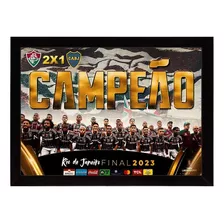 Fluminense Campeão Libertadores, Quadro C/ Moldura 33x24cm