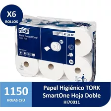 Papel Higiénico Premium Tork Smartone® 6 X 1150 Hojas