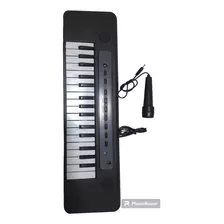 Teclado Piano Musical De 49 Teclas Con Funciones Varias.