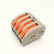 Conector Rápido Tipo Wago 4 Entrada (paquete 25 Unidades)