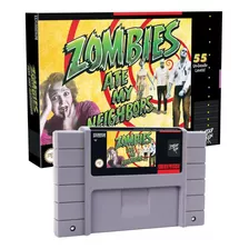 Zombies Ate My Neighbors Snes - Limited Edition Cinza