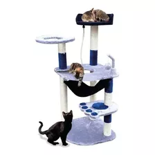 Rascador Torre Extra Para Gatos 50x50x130 Cm Pt