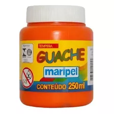 Tinta Guache Laranja 250ml 1un Maripel