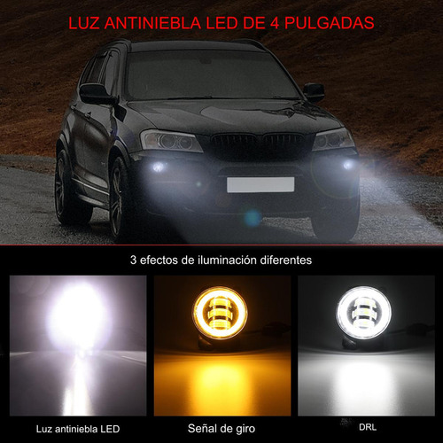 Luz De Conduccin Led Redonda Para Land Rover Discovery 4 Foto 2