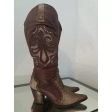 Bota Country Tucson. Piton. Tam.38 Forma Grande. Linda!