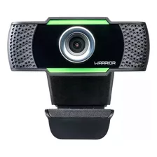 Webcam Warrior Hd 1080p Usb Câmera Microfone Pc Computador