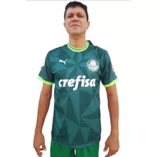 Camisa Do Palmeiras 2023 Personalizada Com Patchs 