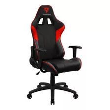 Cadeira Gamer Ergonômica Thunderx3 Ec3 Cor Preto Material Do Estofamento Couro Sintético