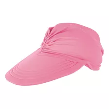 Viseira Turbante Infantil Rosa Everly