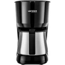 Cafeteira Lenoxx Grand Coffee Pca 035 Semi Automática Preta De Filtro 127v