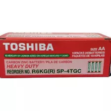 Caja De Pilas Aa Toshiba 40 Unidades