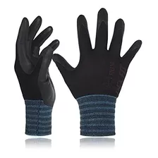 Guantes De Trabajo De Nitrilo Ajuste Elástico 3d Talla Xs