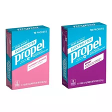 Propel En Polvo Individual Limonada Frambuesa, Moras 20pzs