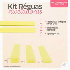 Kit Réguas Niveladoras 10mm/6mm/3mm De Altura *uso Artesanal