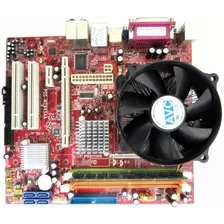 Kit Intel Lga 775 - Dual Core + Placa Mãe + Cooler Oem