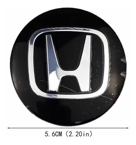 4 Emblema Para Centro De Rin Honda Foto 4